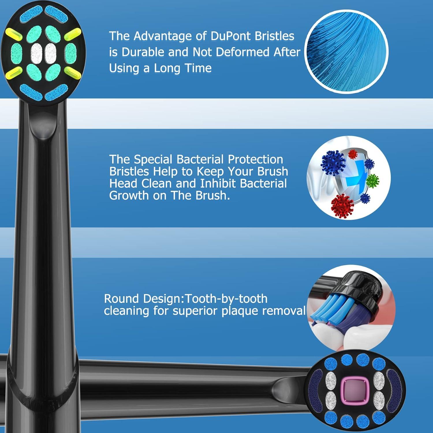 Cabezas de Repuesto Aoxgao para Cepillo Oral B - 16 Piezas