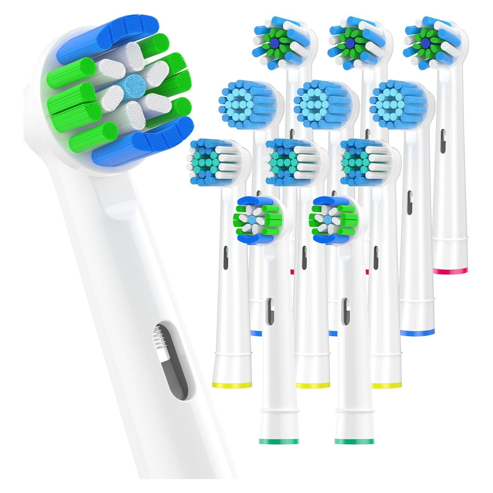 Cabezas de cepillo de dientes Oral B AOBAMA 12 piezas blanco