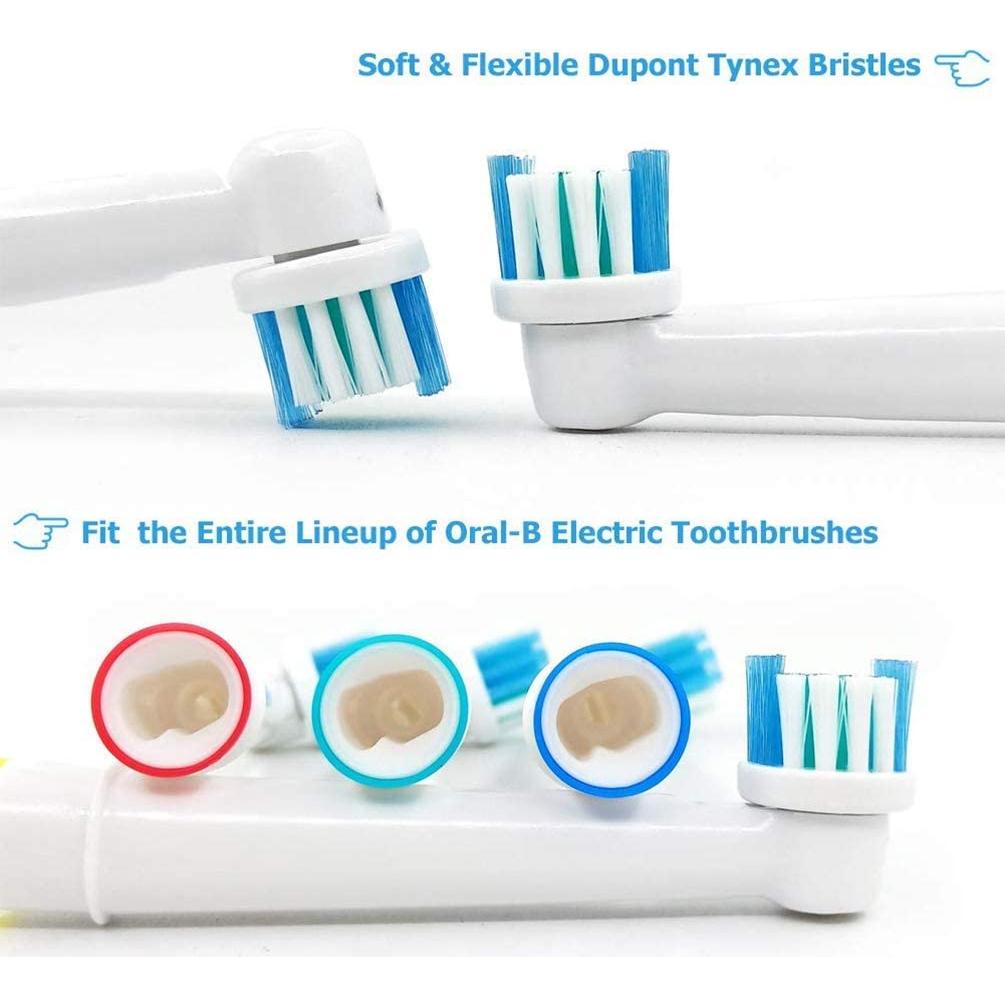 Cabezas de cepillo Oral-B Braun EB17, 4 unidades, cerdas suaves