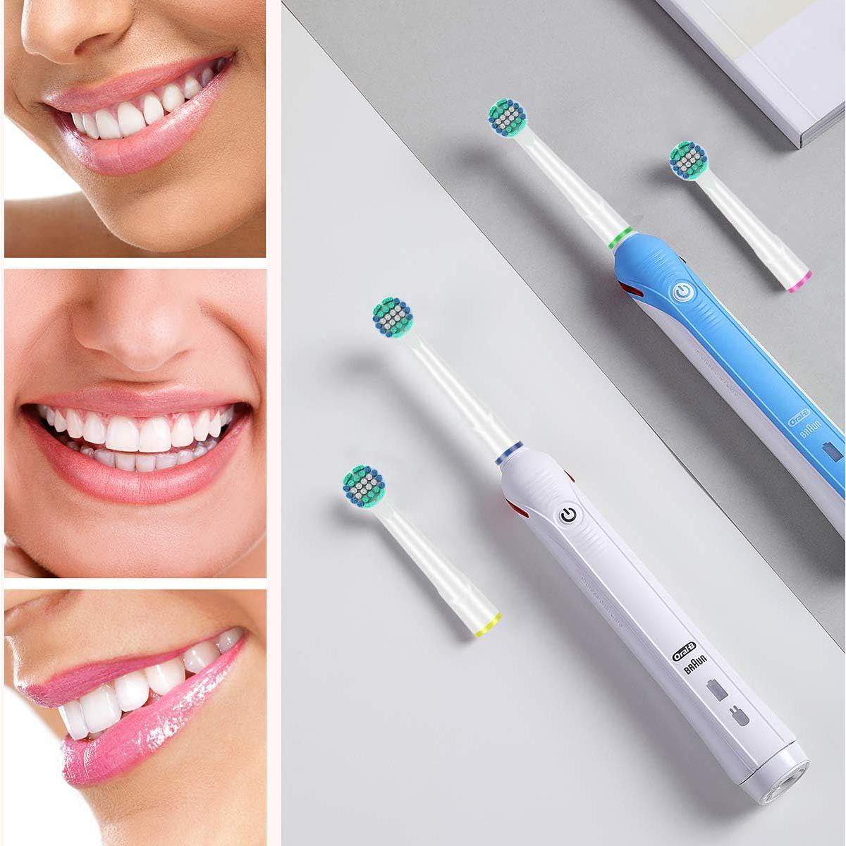 Cabezas de Repuesto Oral B - 16 Piezas para Cepillos Eléctricos