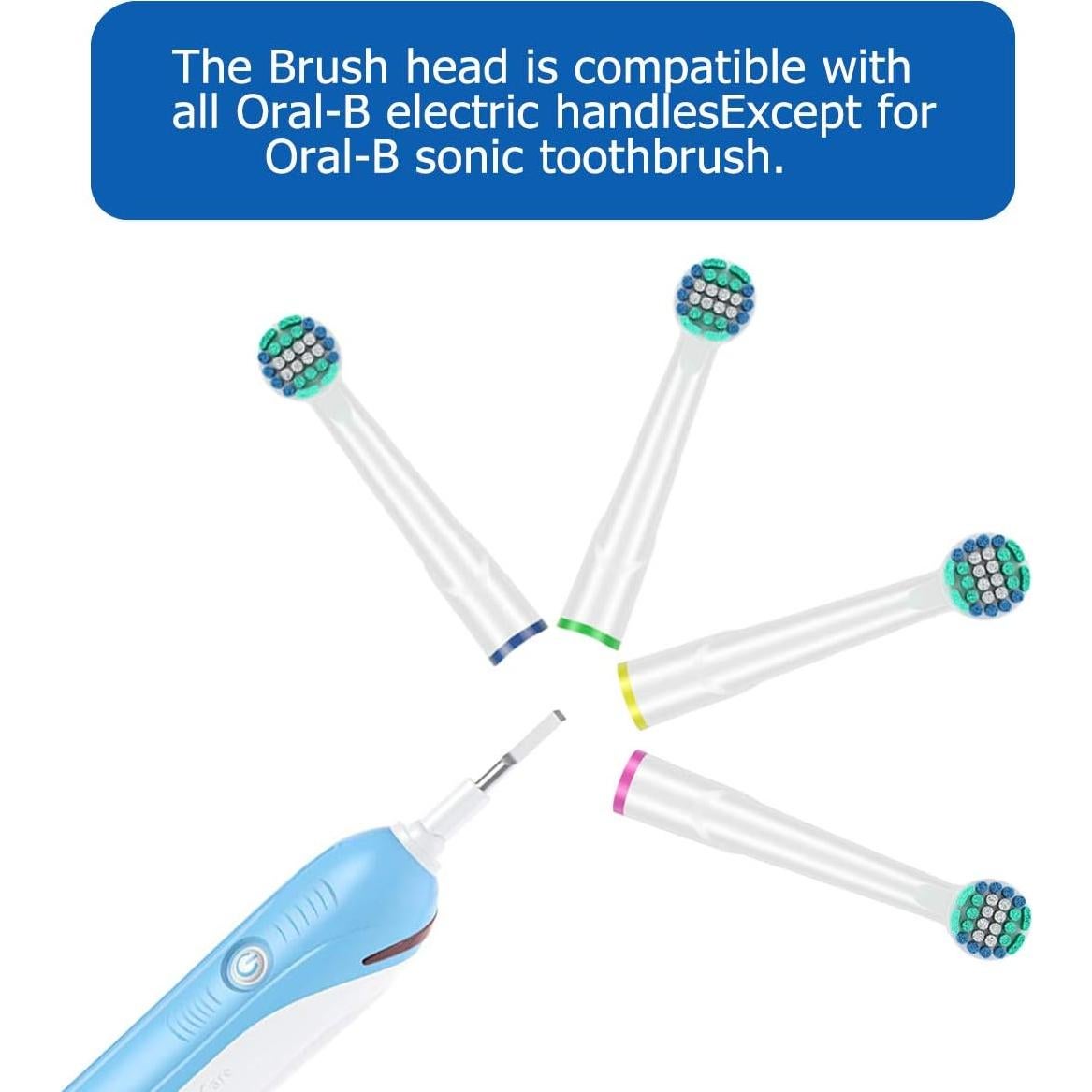 Cabezas de Repuesto Oral B - 16 Piezas para Cepillos Eléctricos