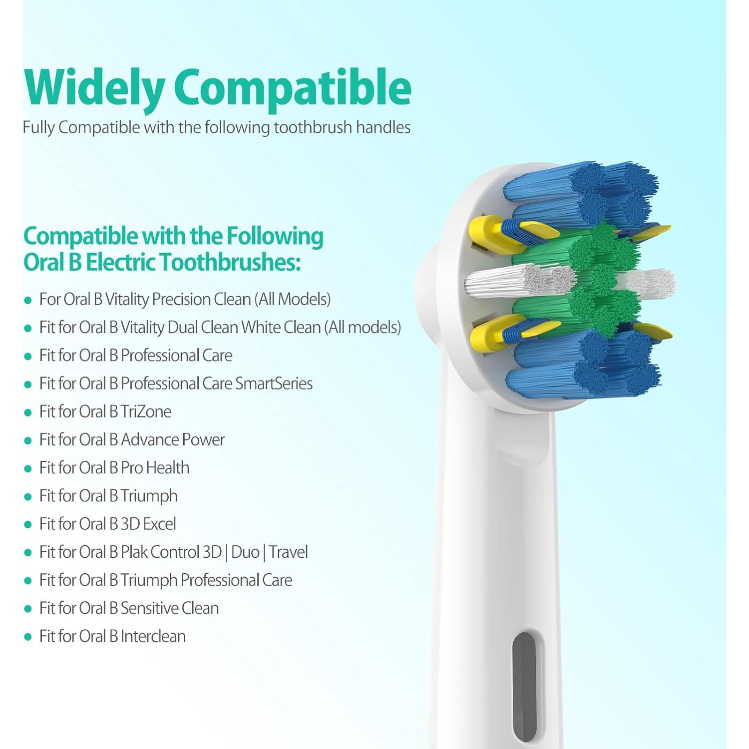 Cabezas de Cepillo de Dientes FDMDAF para Oral-B - 8 Paquetes