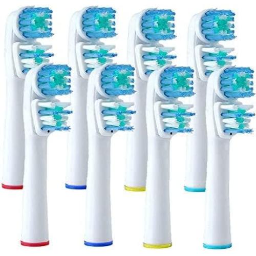 Cabezas de cepillo de repuesto OralB Braun Alayna - Paquete de 8