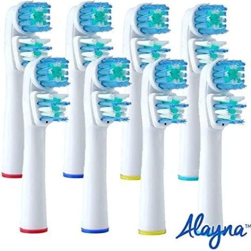 Cabezas de cepillo de repuesto OralB Braun Alayna - Paquete de 8