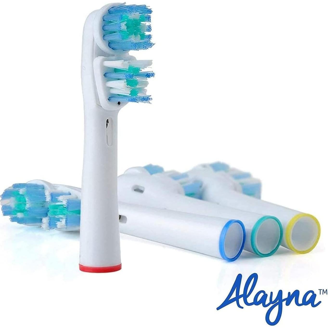 Cabezas de cepillo de repuesto OralB Braun Alayna - Paquete de 8