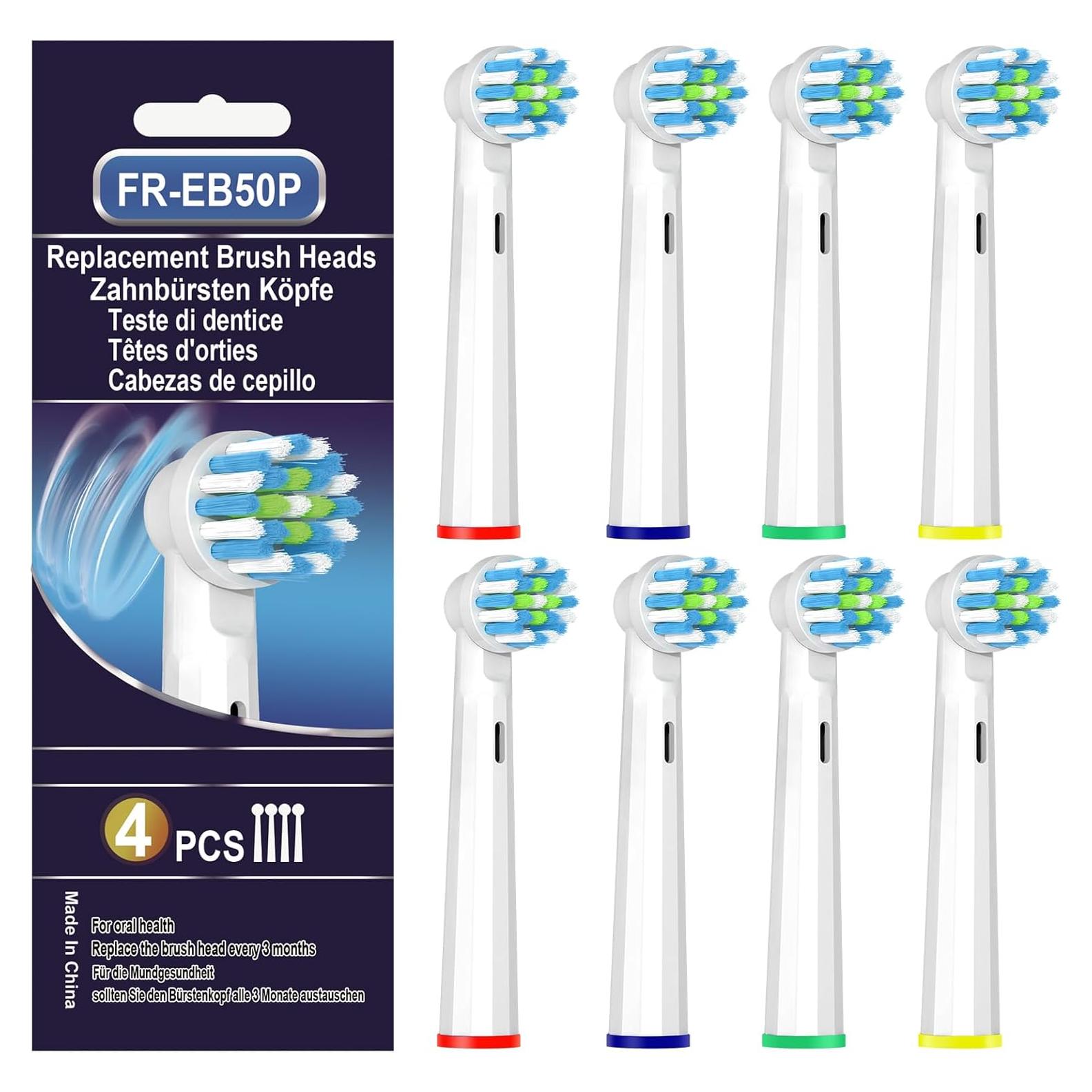 Cabezas de cepillo de dientes MOFELE para Oral B Pro 1000/7000/5000