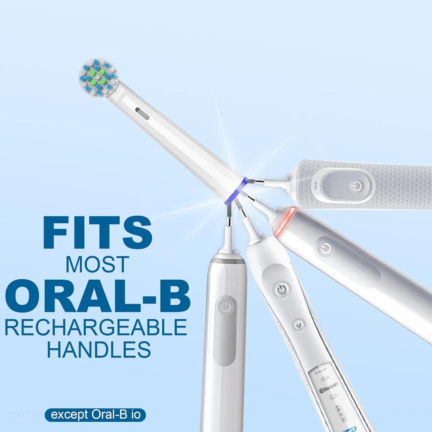 Cabezas de cepillo de dientes MOFELE para Oral B Pro 1000/7000/5000