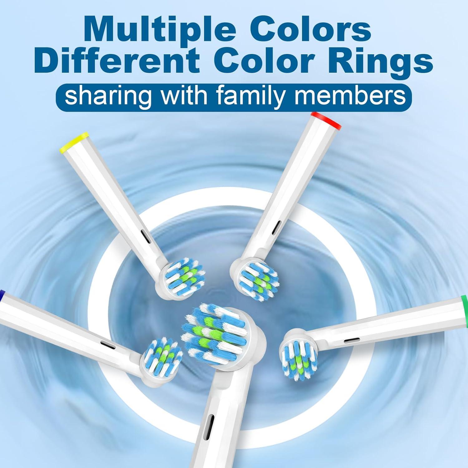 Cabezas de cepillo de dientes MOFELE para Oral B Pro 1000/7000/5000