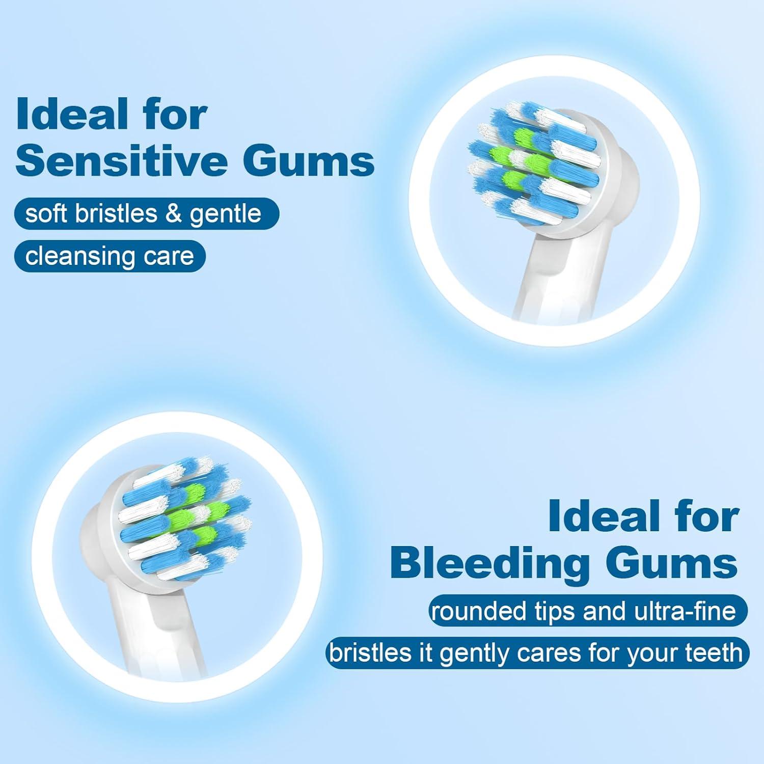 Cabezas de cepillo de dientes MOFELE para Oral B Pro 1000/7000/5000