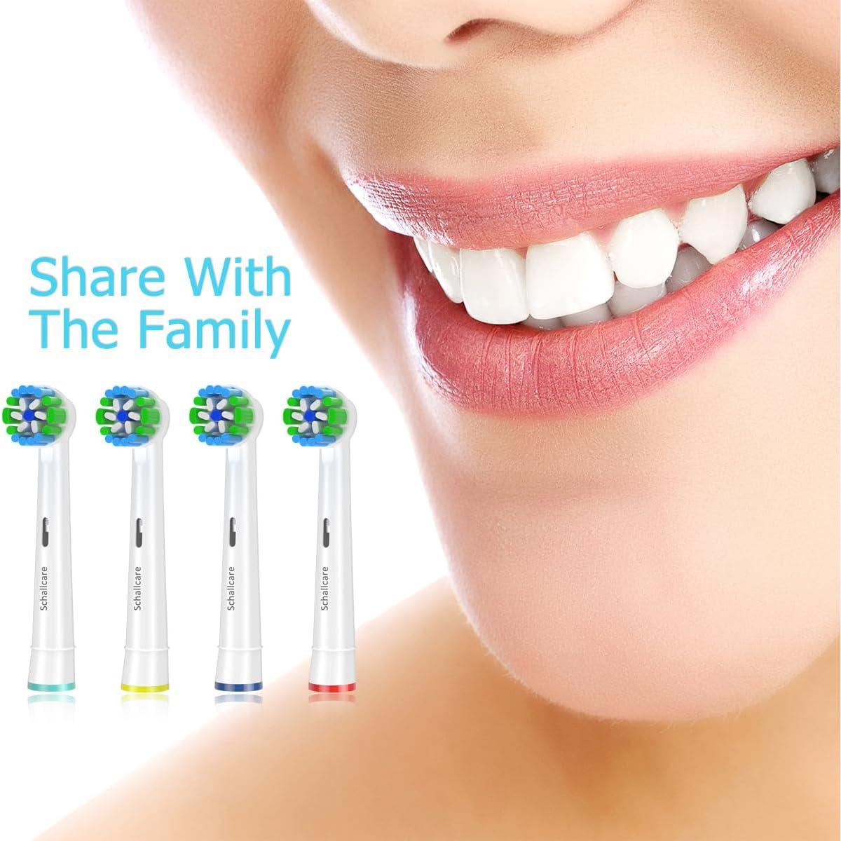 Cabezas de cepillo de dientes Schallcare para Oral-B - 12 piezas