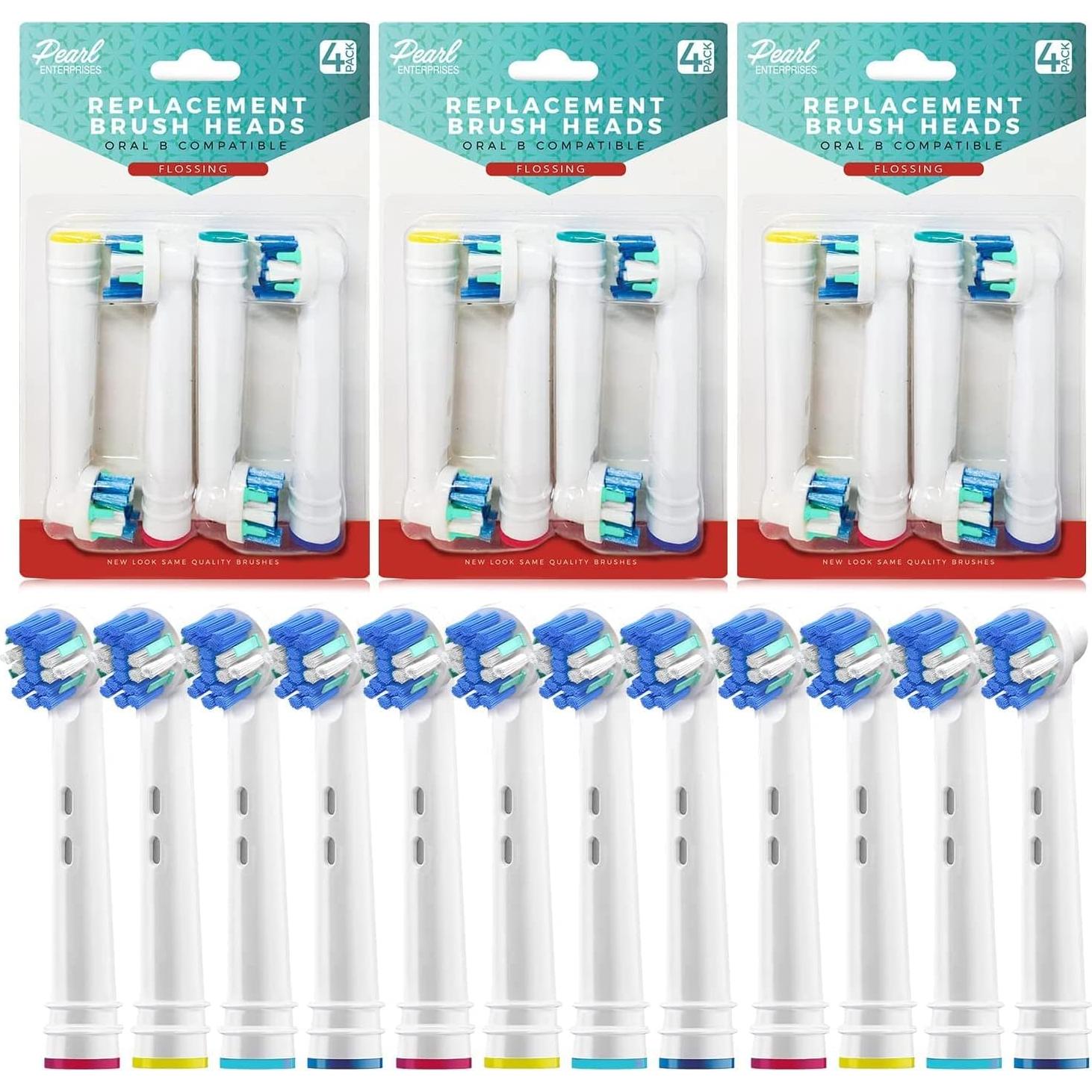 Cabezas de cepillo de repuesto Oral B - 12 unidades - Higiene bucal