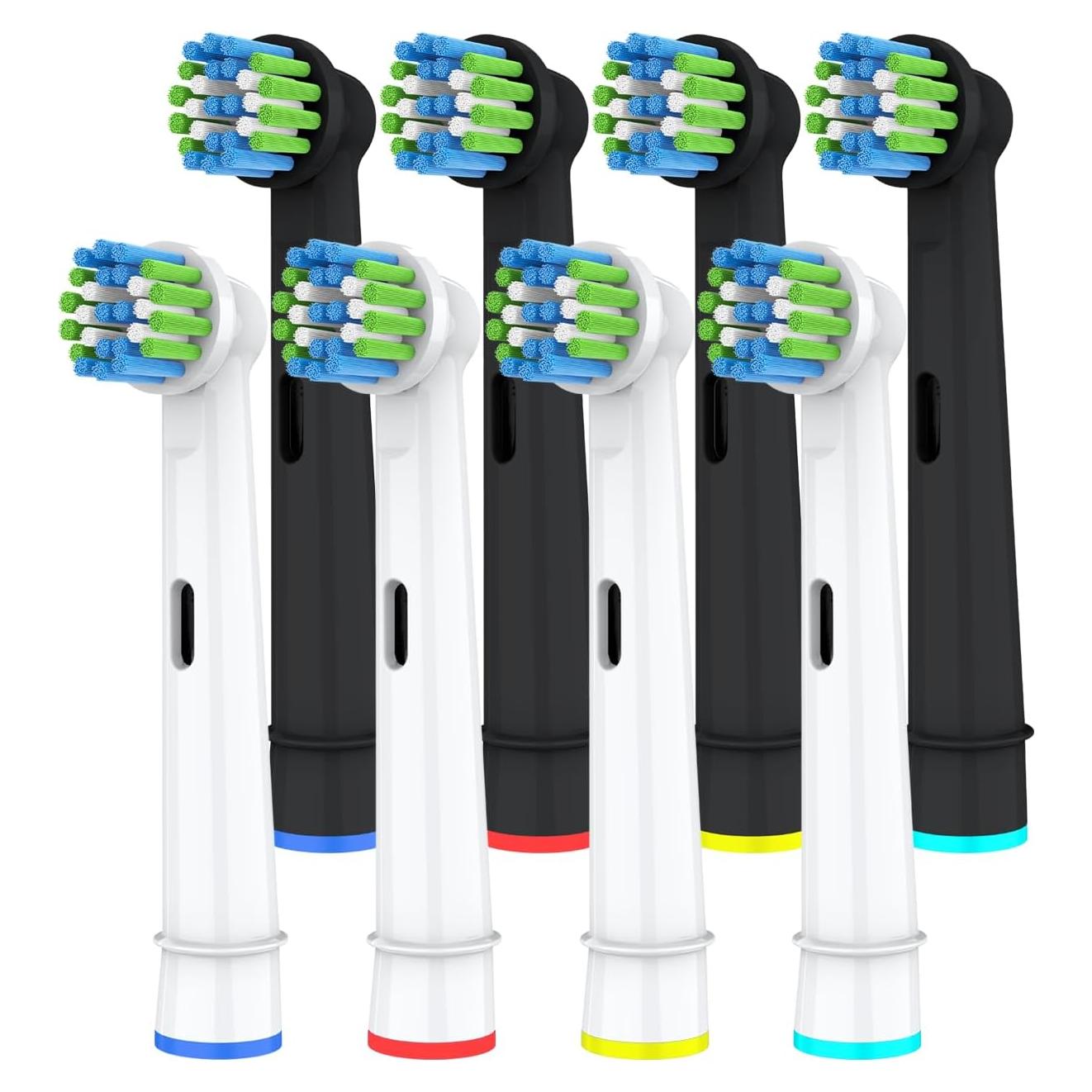 Cabezas de cepillo de repuesto Irfatu para Oral-B - Paquete de 8