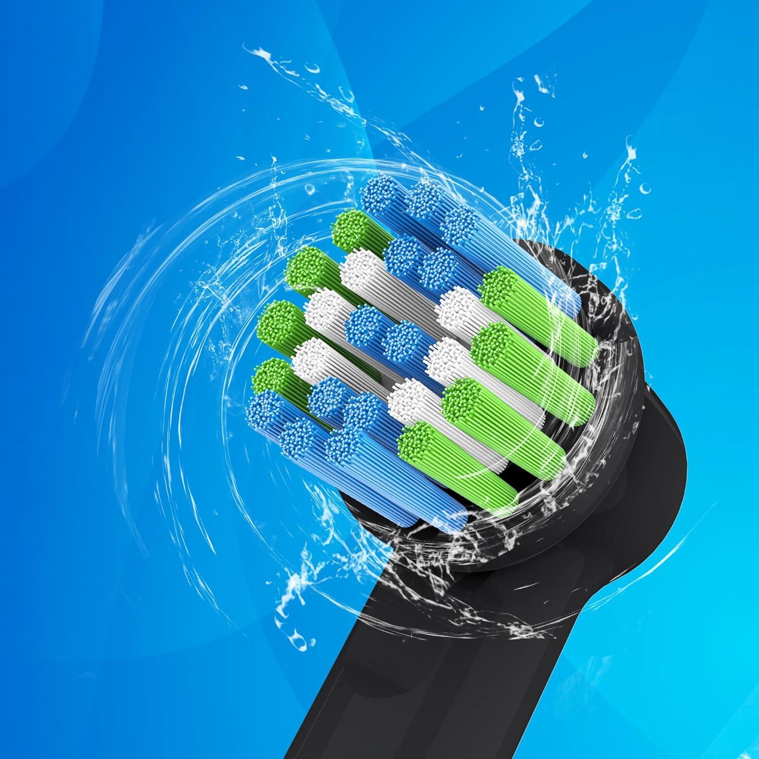 Cabezas de cepillo de repuesto Irfatu para Oral-B - Paquete de 8