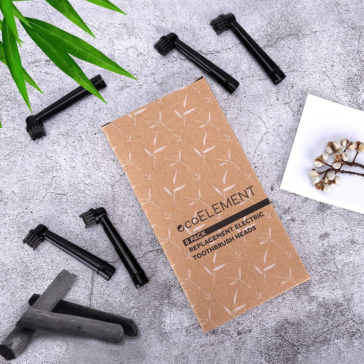 Cabezas de cepillo Oral B de carbón - Paquete de 8 ecoELEMENT