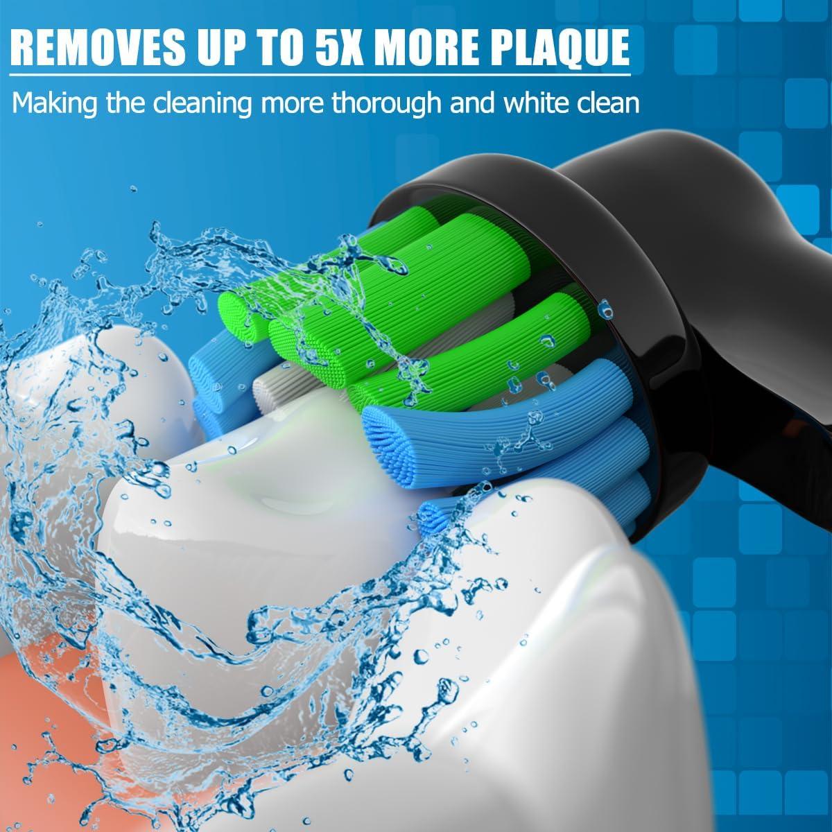 Cabezas de Repuesto Qitizu para Cepillo Oral B - 8 Piezas