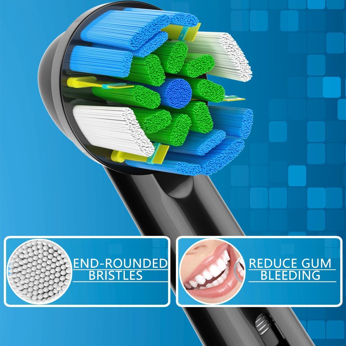 Cabezas de Repuesto Qitizu para Cepillo Oral B - 8 Piezas