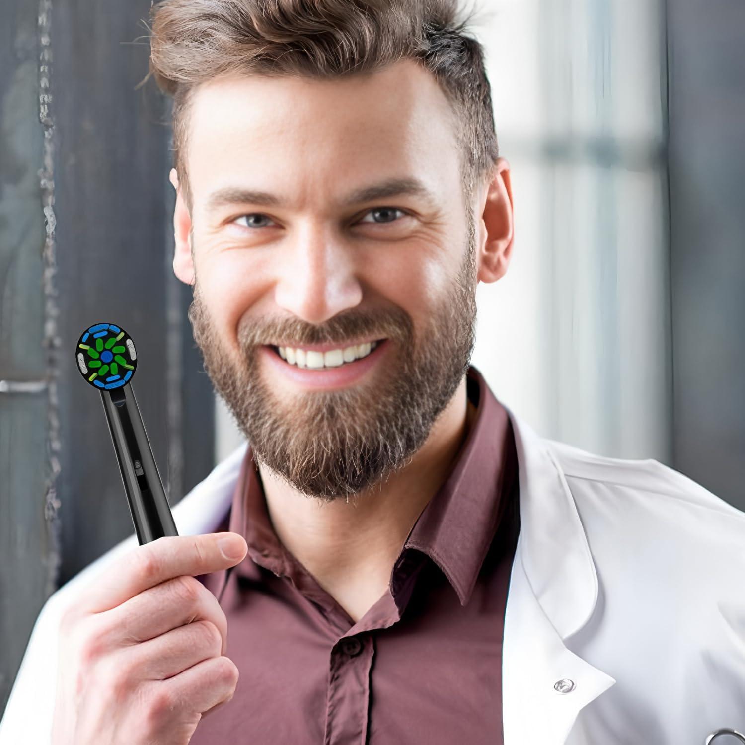 Cabezas de Repuesto Qitizu para Cepillo Oral B - 8 Piezas