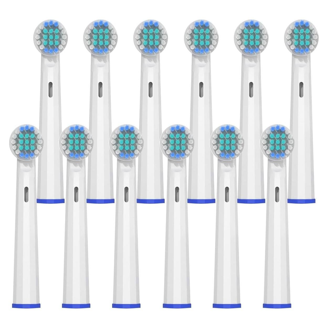 Cabezas de cepillo Oral B Braun Cross Clean 12 unidades