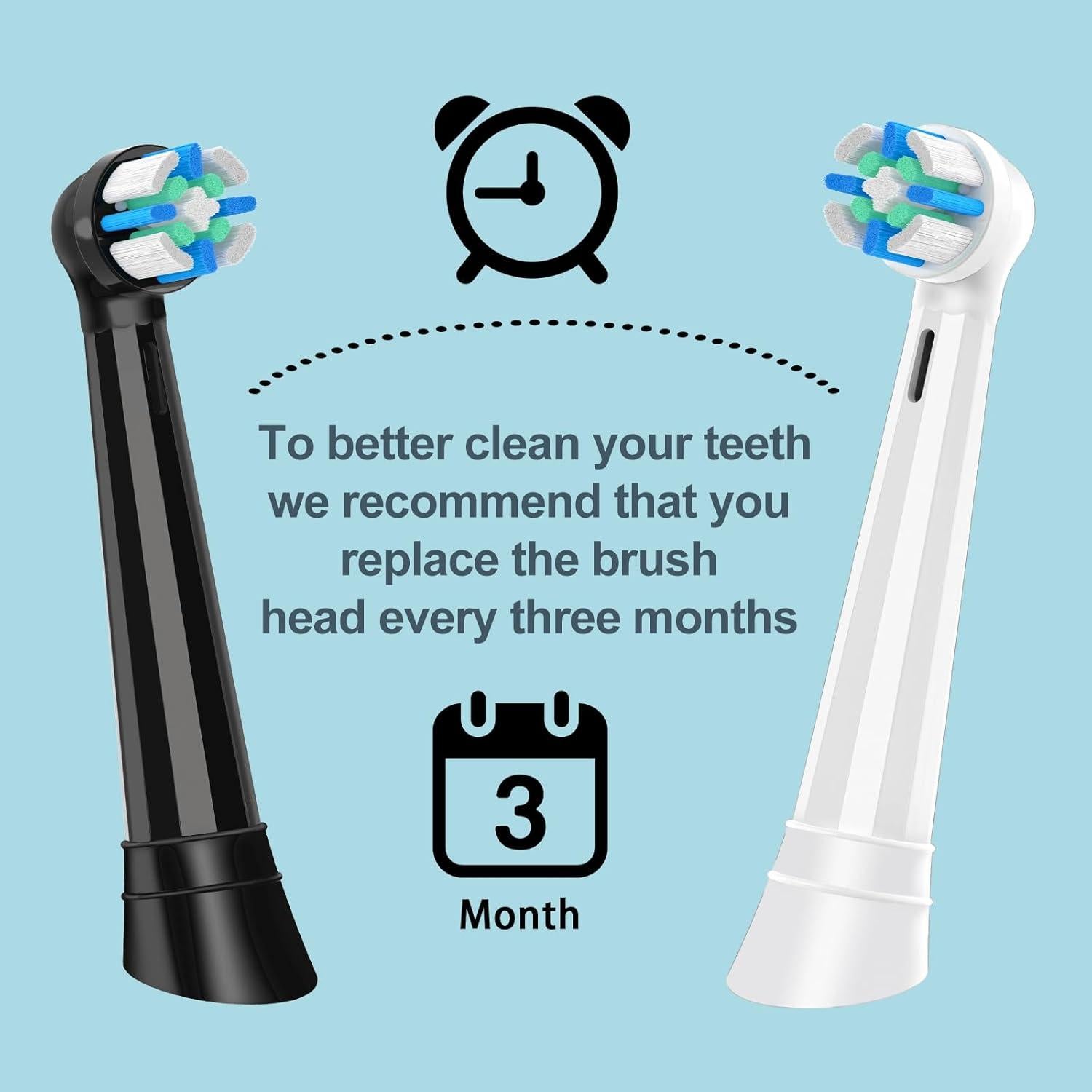 Cabezas de Repuesto Oral B IO - Paquete de 8 Unidades