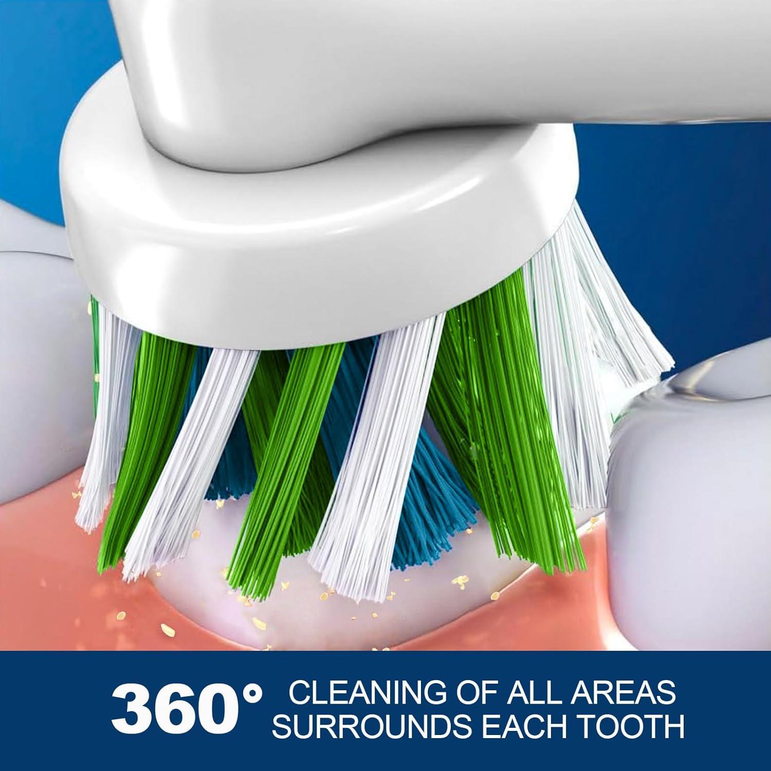 Cabezas de Cepillo de Dientes Repuesto Lanveda 8PC Oral B