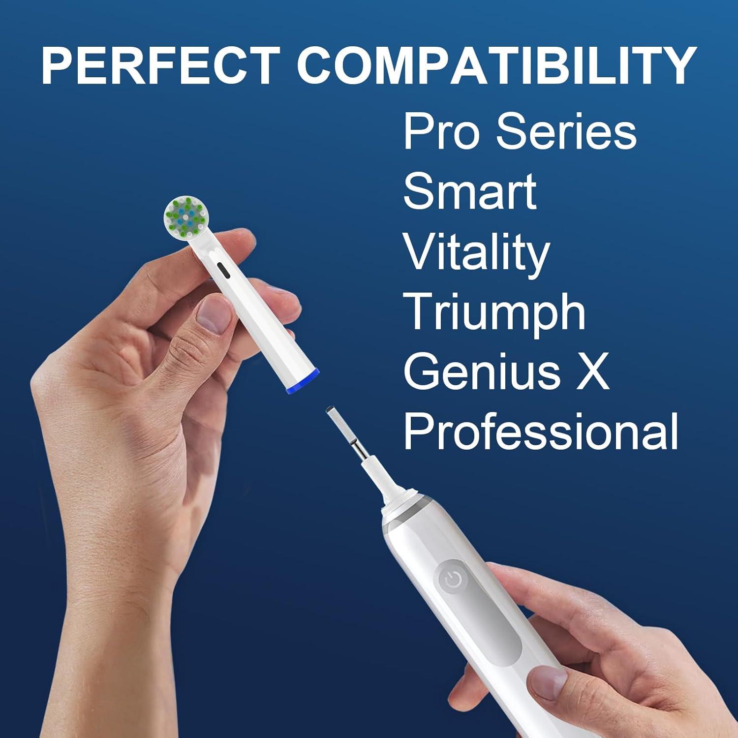 Cabezas de Cepillo de Dientes Repuesto Lanveda 8PC Oral B