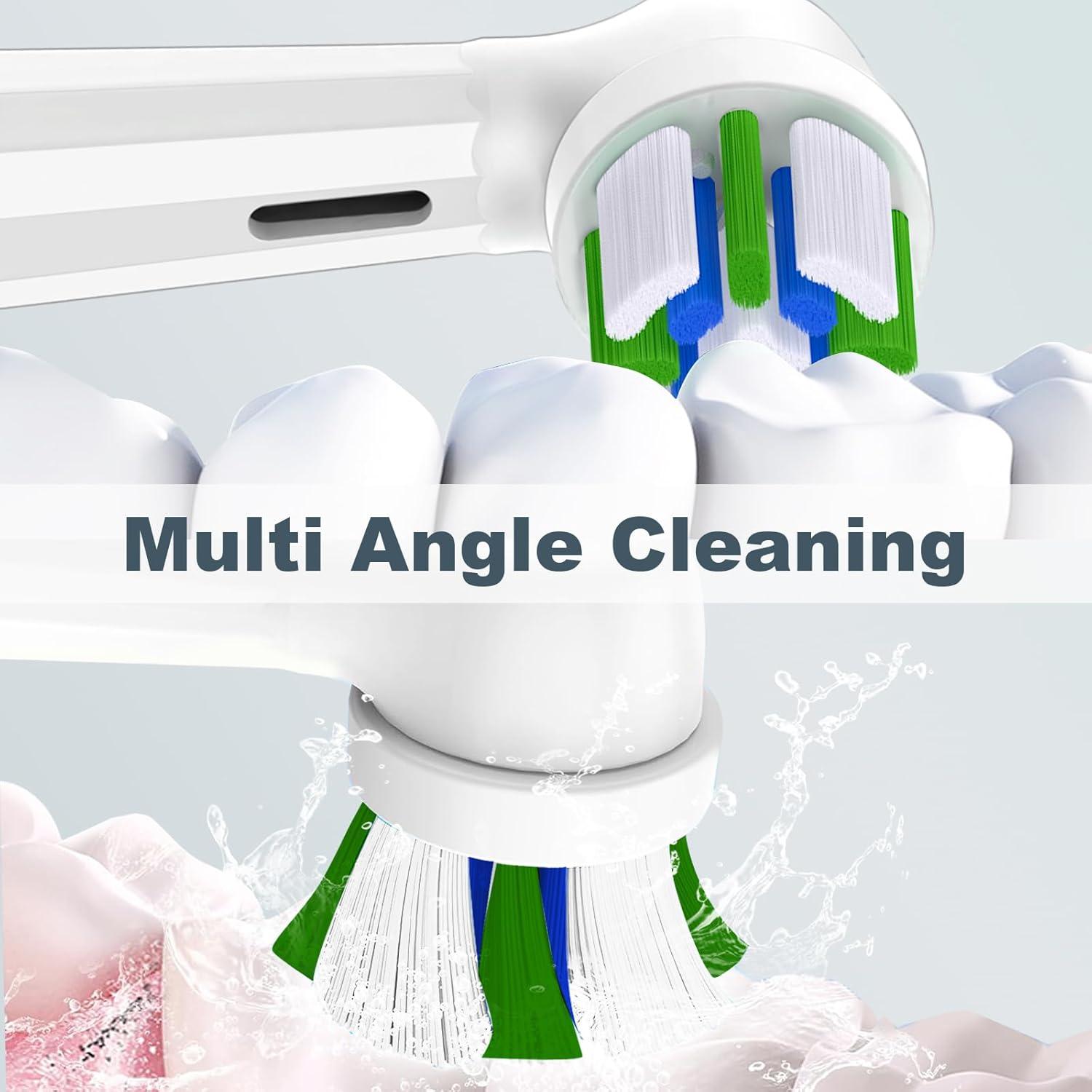 8 Cabezas de Reemplazo Oral B IO Compatibles - Blanco