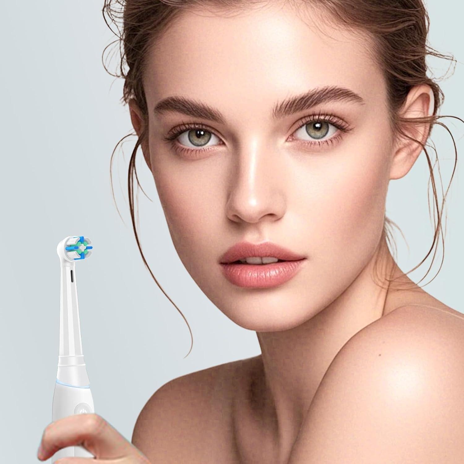 8 Cabezas de Reemplazo Oral B IO Compatibles - Blanco