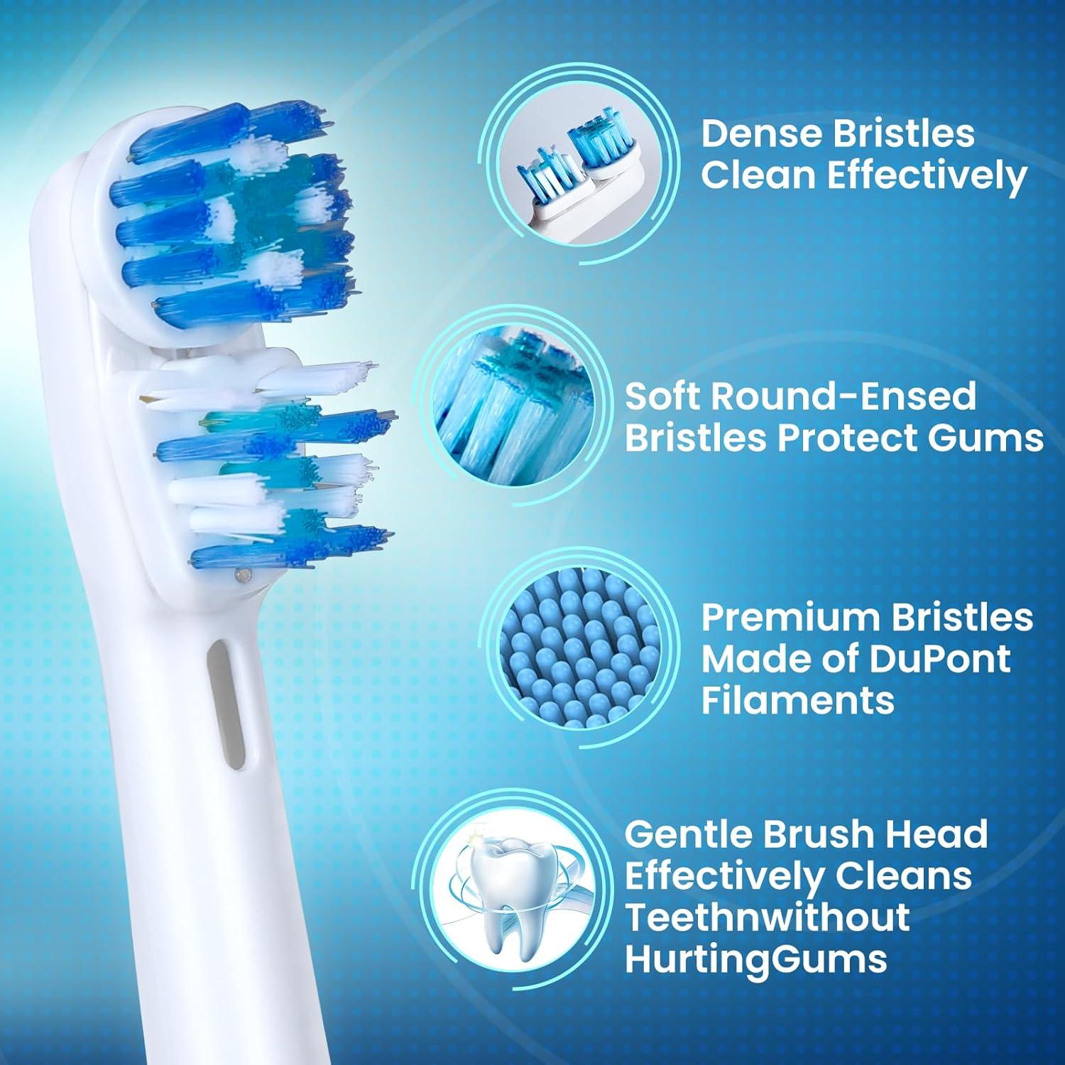 Cabezas de cepillo Oral-B Dual Clean - Paquete de 8 unidades