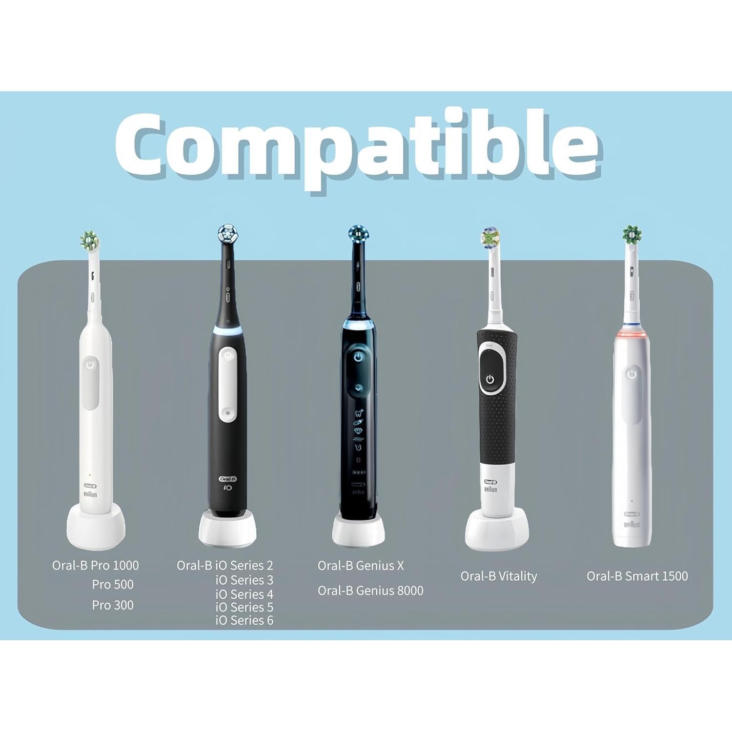 Base de Carga Qjin para Cepillo Eléctrico Oral-B Pro 1000/500