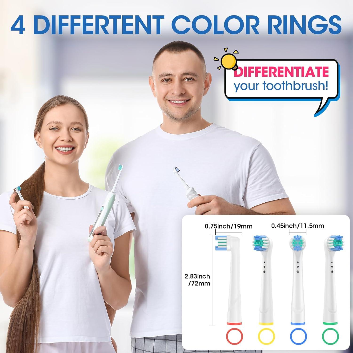 24 Cabezas de Cepillo de Dientes Repuesto Oral-B Limpieza Profesional