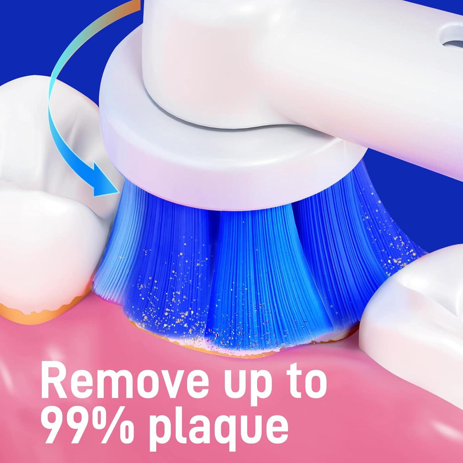 Cabezas de Cepillo de Dientes Eléctrico Mcuy - 10 Unidades Compatibles con Bitvae R1/R2 y Oral-B