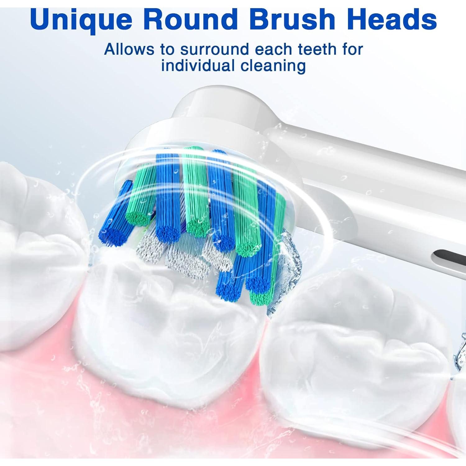 Cabezas de cepillo de repuesto REDTRON para Oral B - 16 piezas