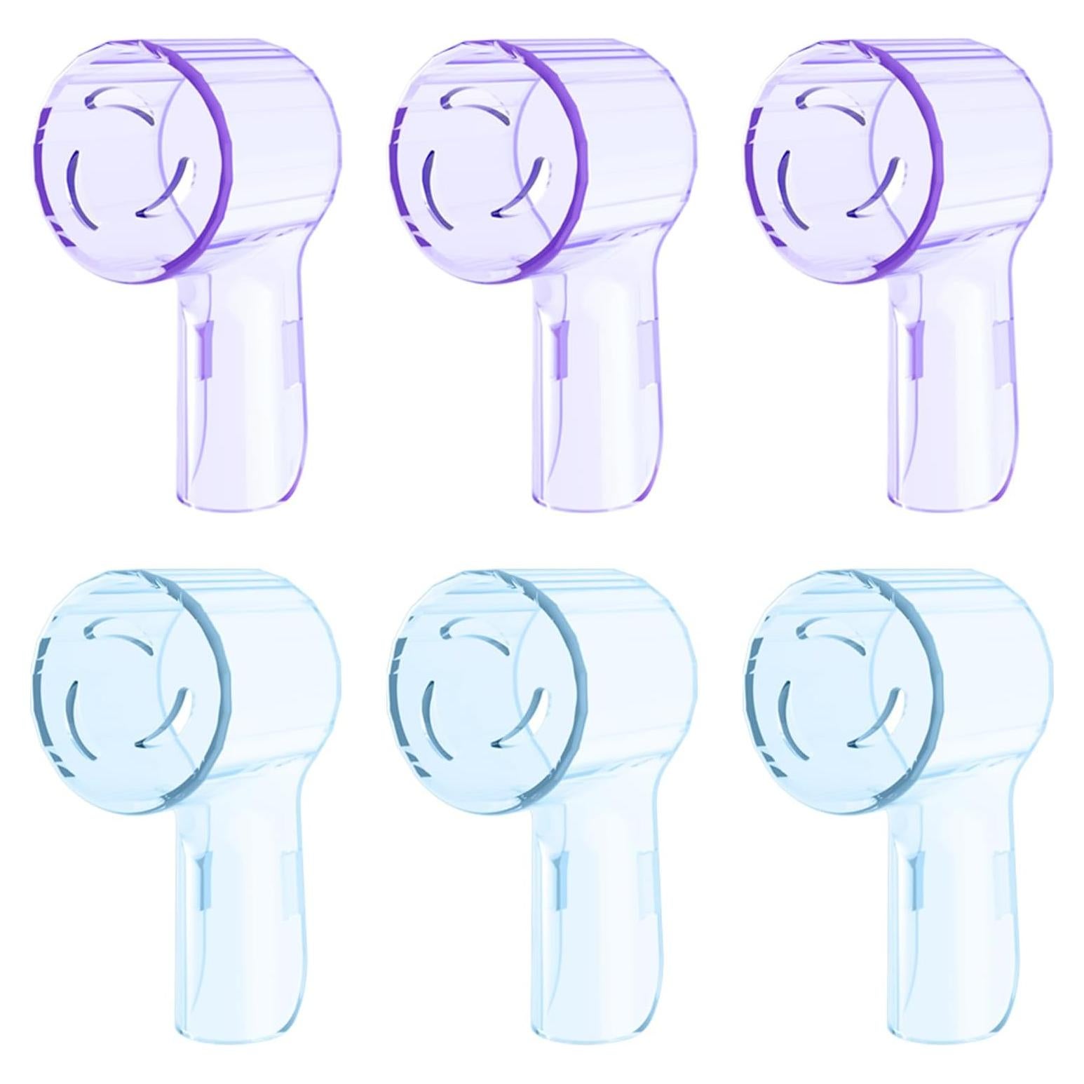 Cubiertas de cepillo de dientes Cellena para Oral B iO - 6 piezas