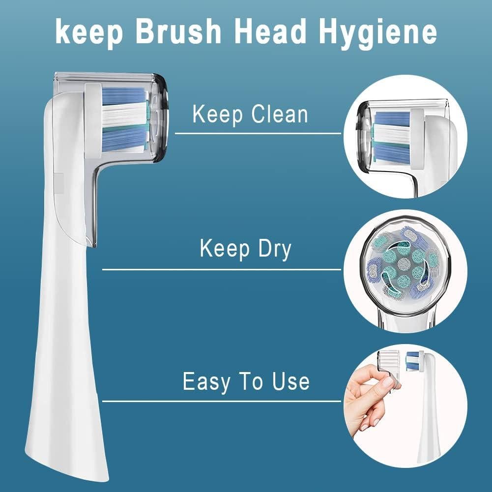 Cubiertas de cepillo de dientes Cellena para Oral B iO - 6 piezas