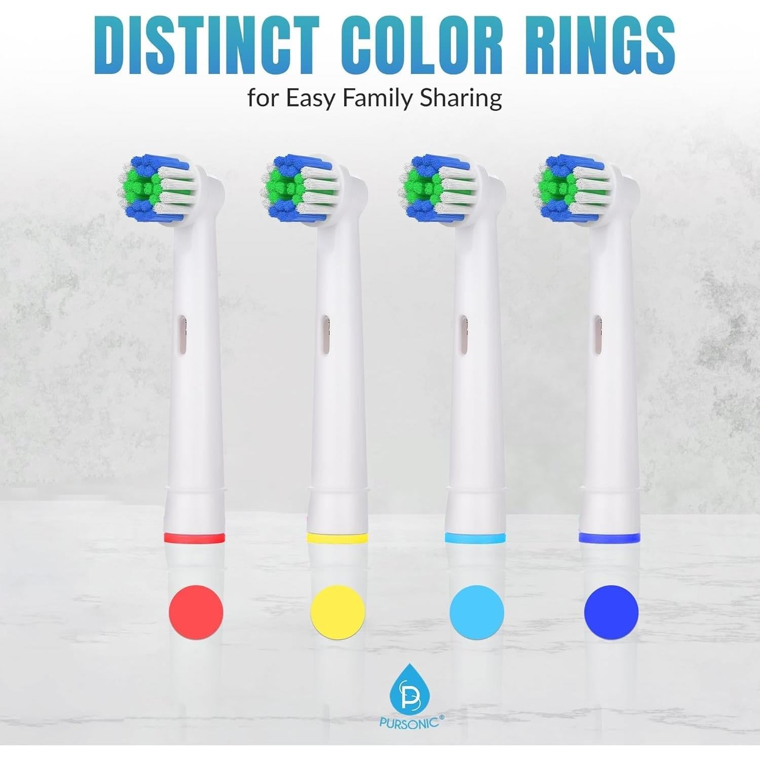 Cabezas de cepillo Oral-B Braun - Cerdas suaves - Paquete 12