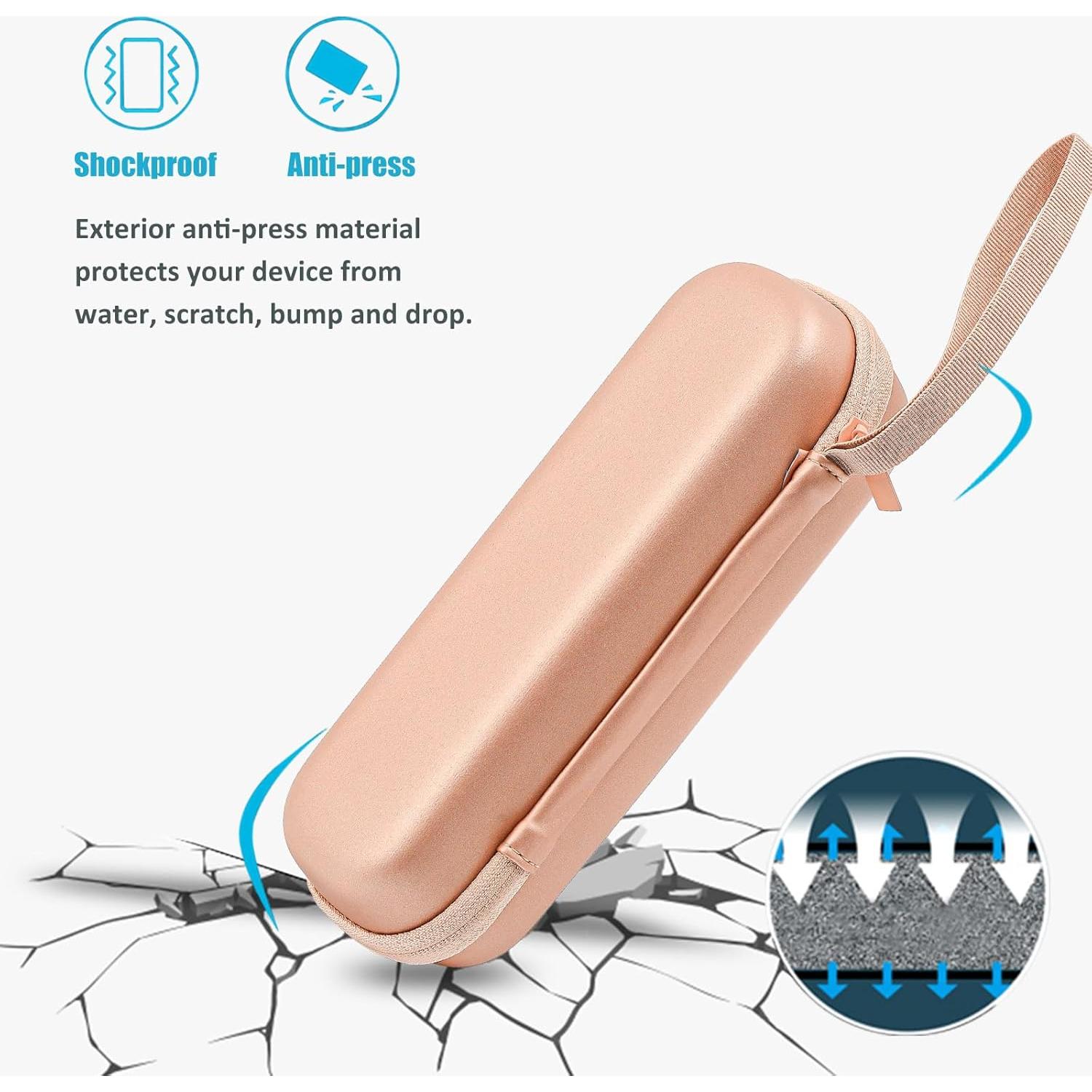 Funda de Viaje Dura ProCase para Cepillo Oral-B Pro 1000 Rosa