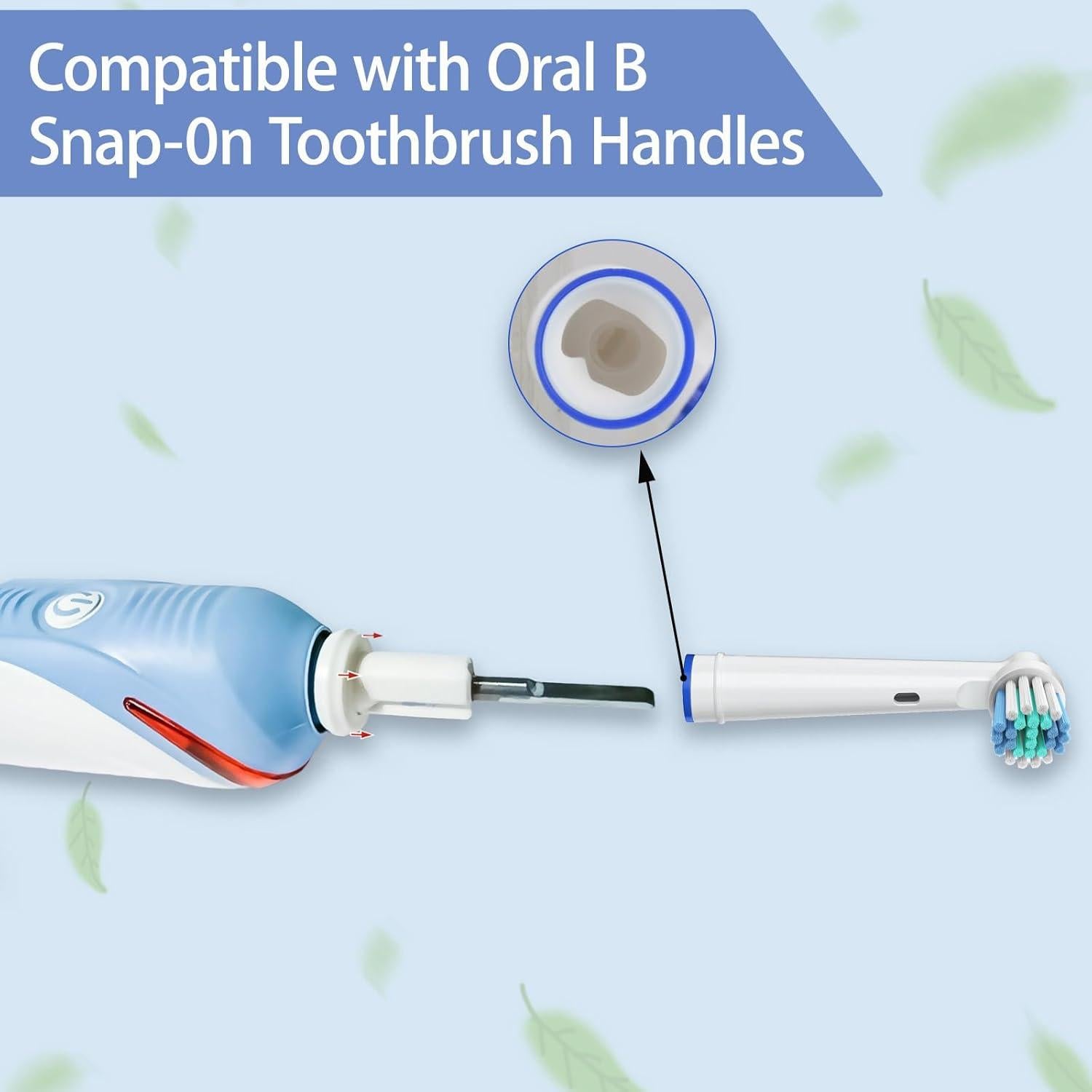 Cabezas de cepillo de repuesto RONSIT para Oral-B - 4 unidades