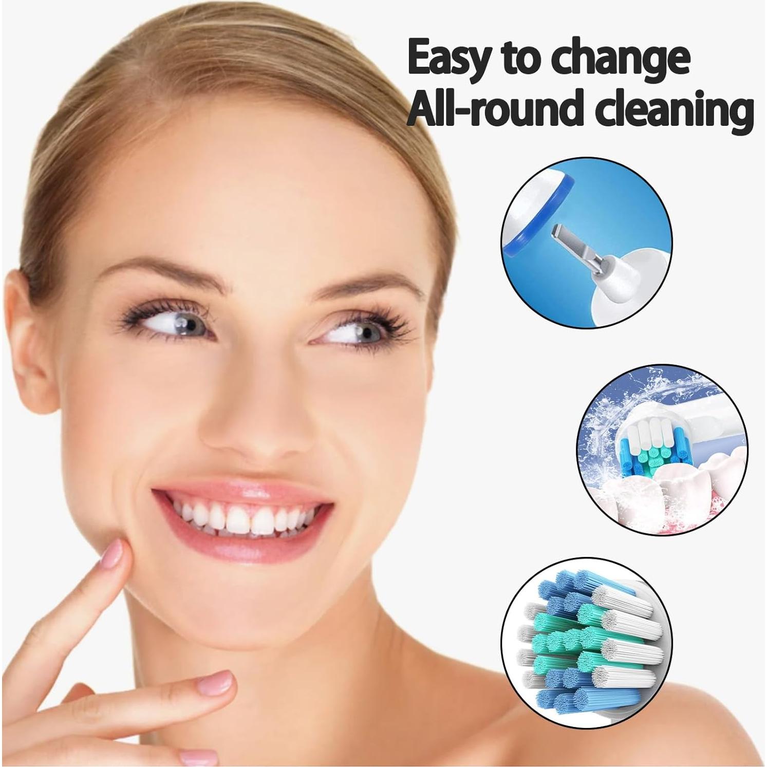 Cabezas de cepillo de repuesto RONSIT para Oral-B - 4 unidades