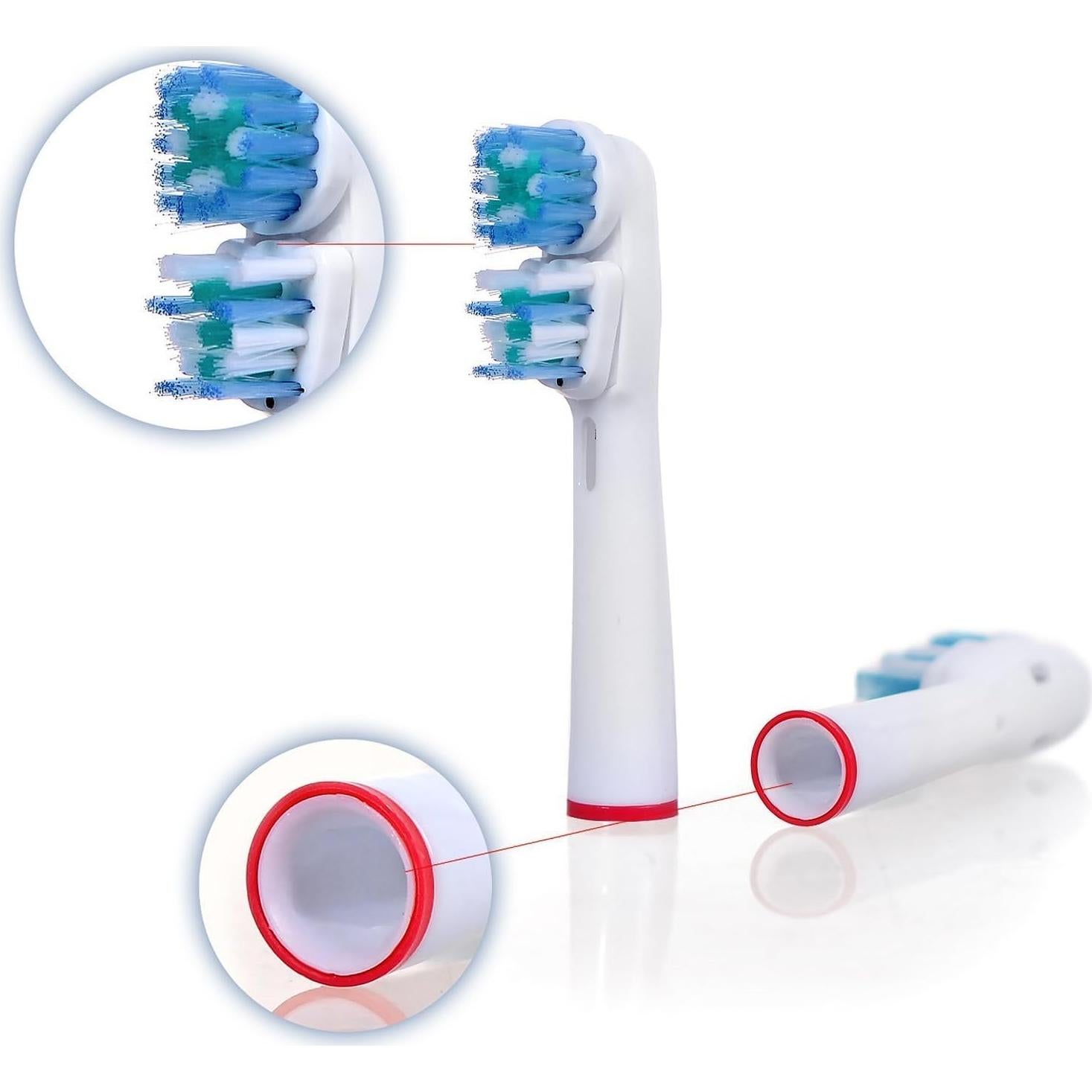 Cabezas de cepillo de repuesto Braun Oral-B Dual Clean - 4 unidades