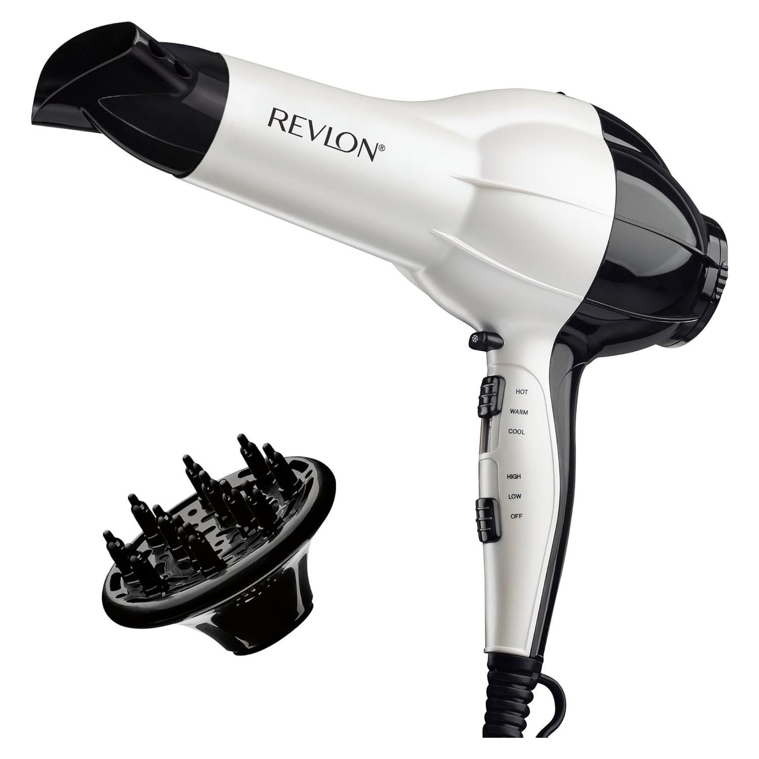 Secador de Pelo Revlon 1875W Acondicionador de Brillo