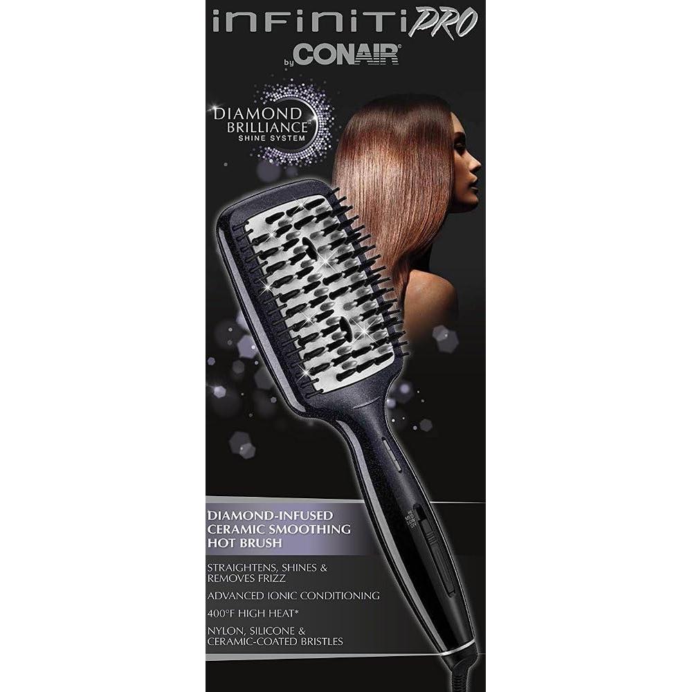 Cepillo Caliente Alisador Conair InfinitiPro Cerámica 204°C