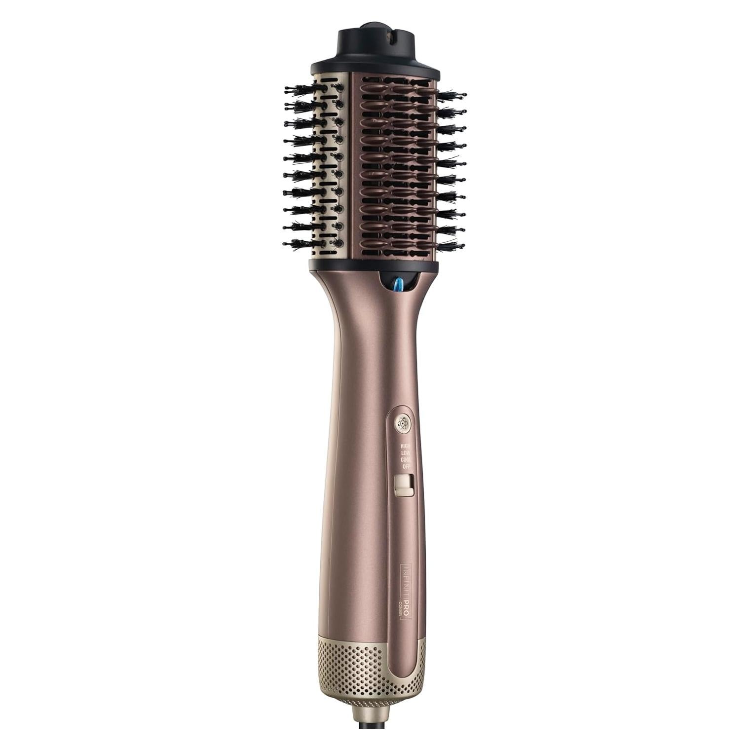 Cepillo Secador 2-en-1 Conair InfinitiPRO 205°F 3" Ovalado