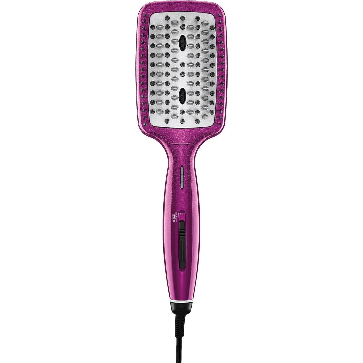 Cepillo Alisador Caliente Conair Paddle Cerámica Iónica Rosa