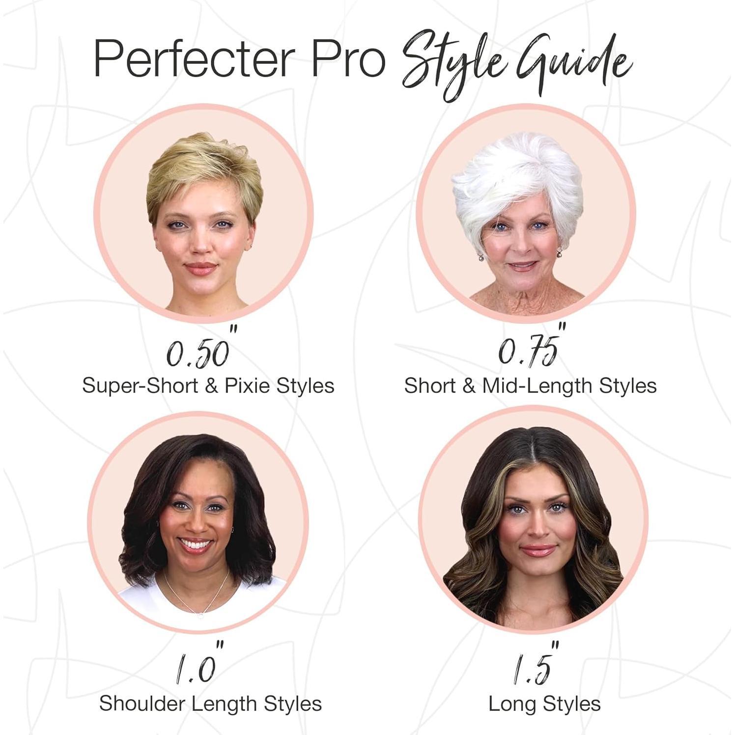 Cepillo Redondo Calentado Calista Perfecter Pro 1.0" (2.54 cm) - Riza y Da Volumen