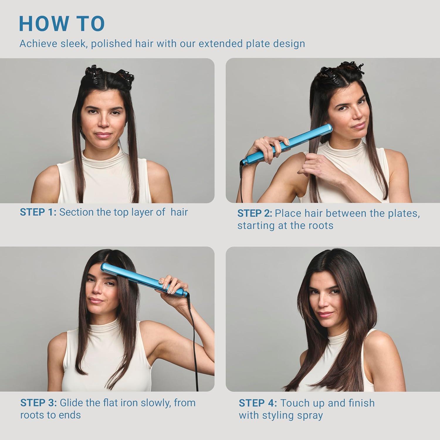 Plancha de Pelo Profesional BaBylissPRO Nano Titanio 30.5cm