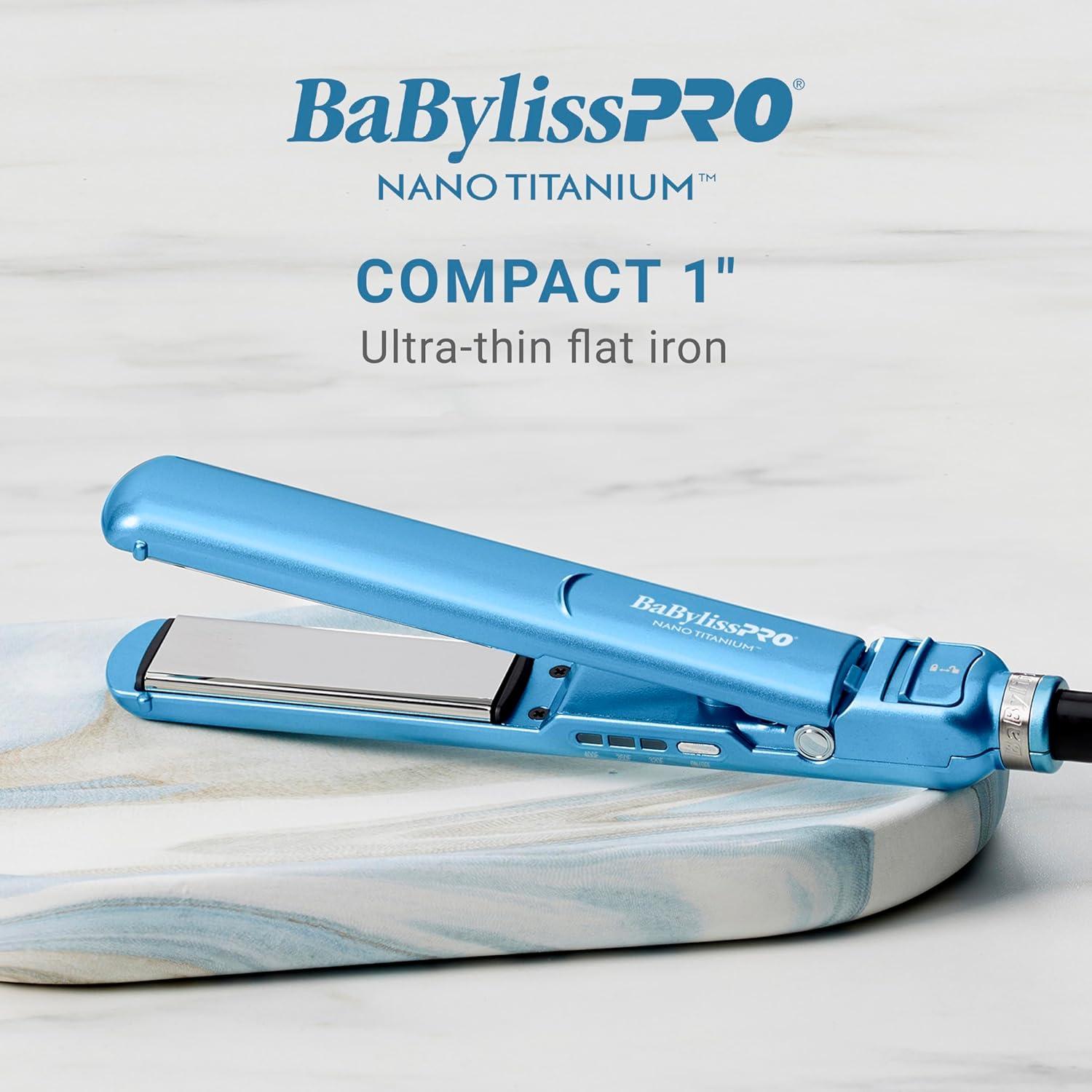 BaBylissPRO Nano Titanium Herramientas Compactas 1"