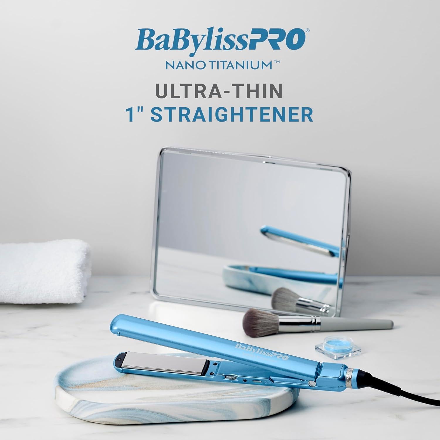 Plancha Alisadora BaBylissPRO 1" Ultra Delgada 25.4cm