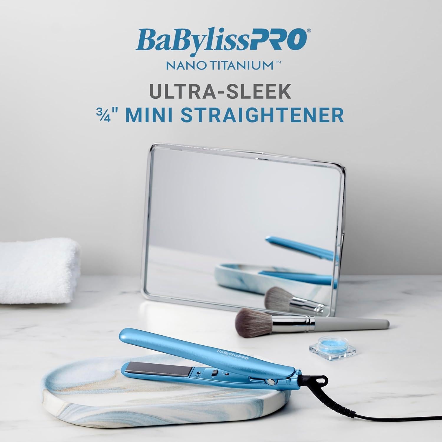 Plancha de Pelo BaBylissPRO Mini Ultra Lisa 1.9 cm