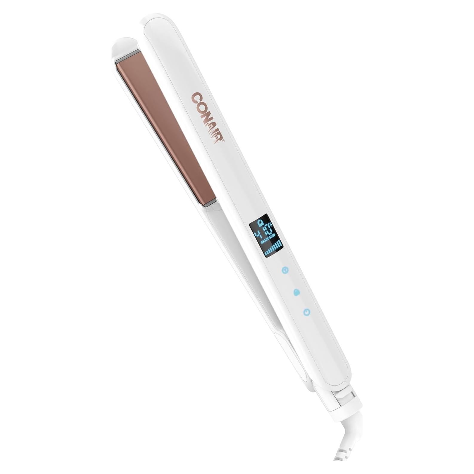 Plancha de Cerámica Doble Conair CS224, 1 Pulgada, 5 Temperaturas