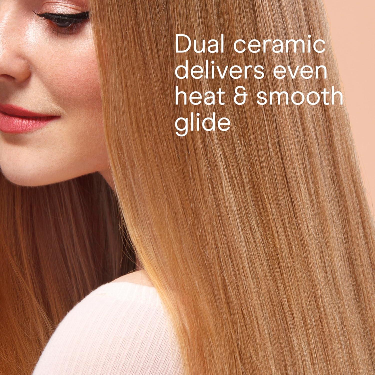 Plancha de Cerámica Doble Conair CS224, 1 Pulgada, 5 Temperaturas